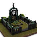 Комплекс с аркой и крестом № 18822