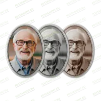 Керамика овальная на памятник 91806