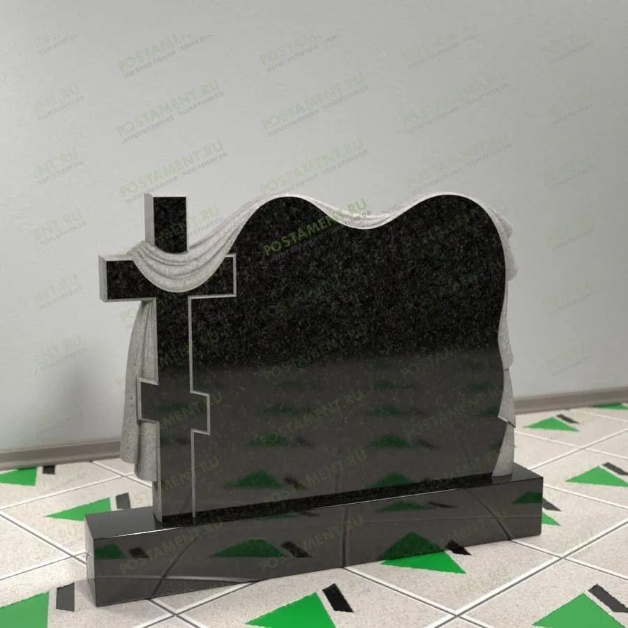 Памятник семейный с крестом 17616
