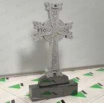 Хачкар на могилу № 18433