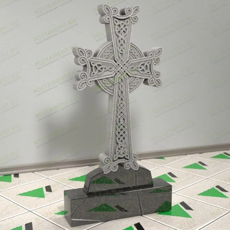 Хачкар на могилу № 18433