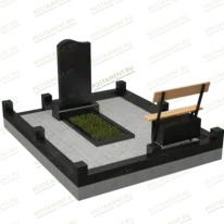 Мемориальный комплекс с лавочкой № 18800