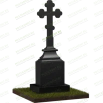 Памятник с голгофой, крестом-трилистником № 18715