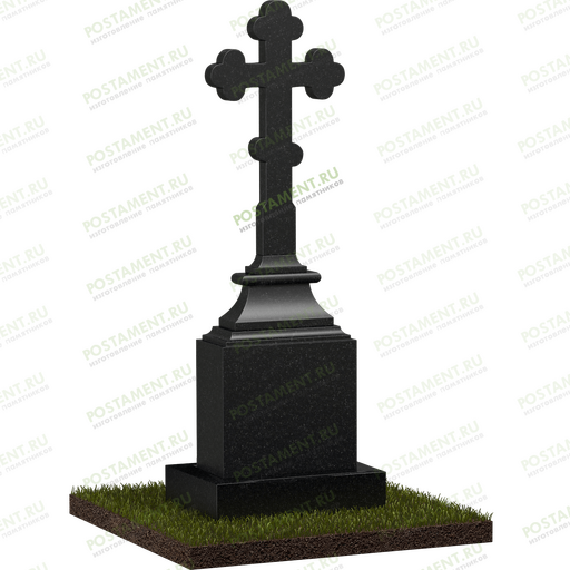 Памятник с голгофой, крестом-трилистником