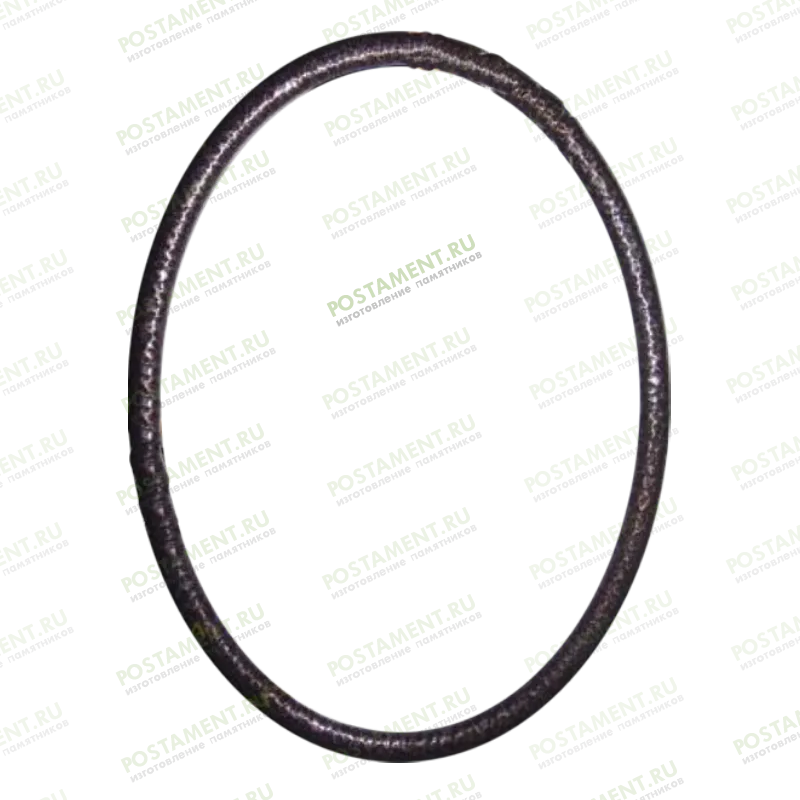 Рамка овал бронзовая на памятник 82094