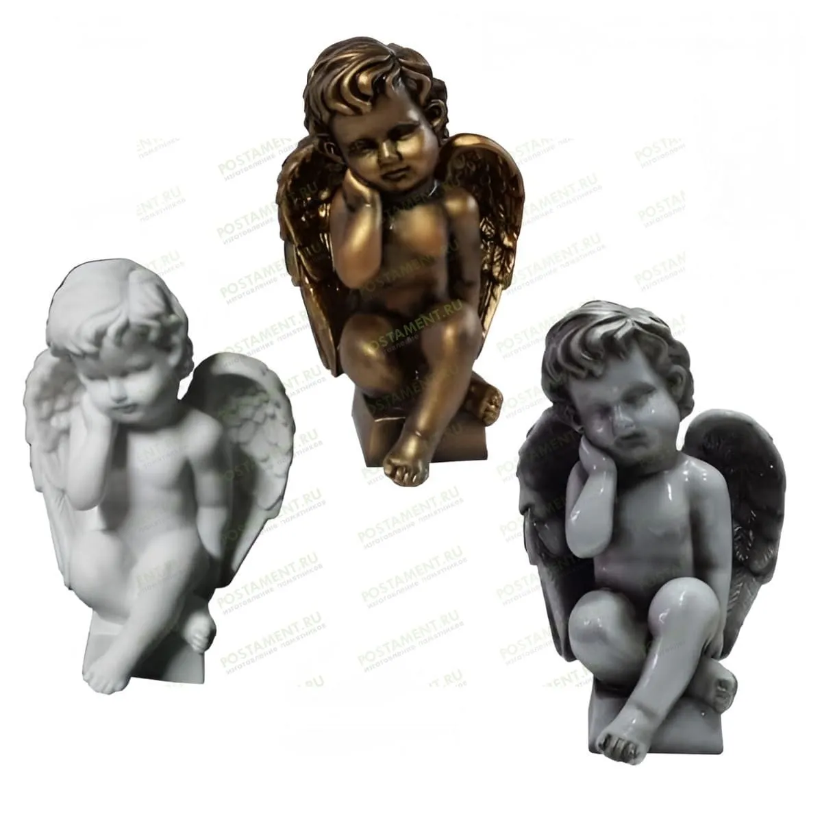 ангелок на памятник акриловый 82215