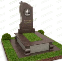 Мемориальный комплекс с надгробной плитой № 18870