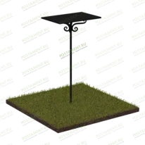 Стол из металла 50002 для оформления могилы