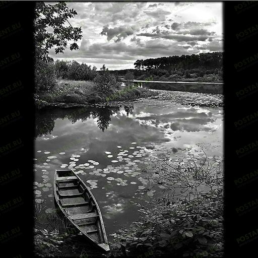 Лодочка для нанесения на памятник