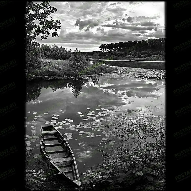 Лодочка для нанесения на памятник