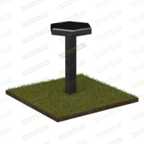 Столик из гранита 51011 для оформления могилы