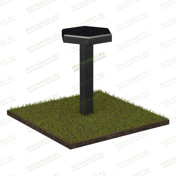 Небольшой столик из гранита на могилу 51011