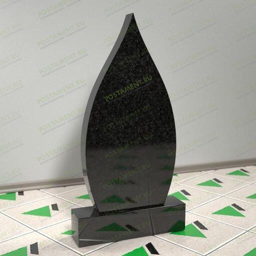 Памятник гранитный с пламенем 11010