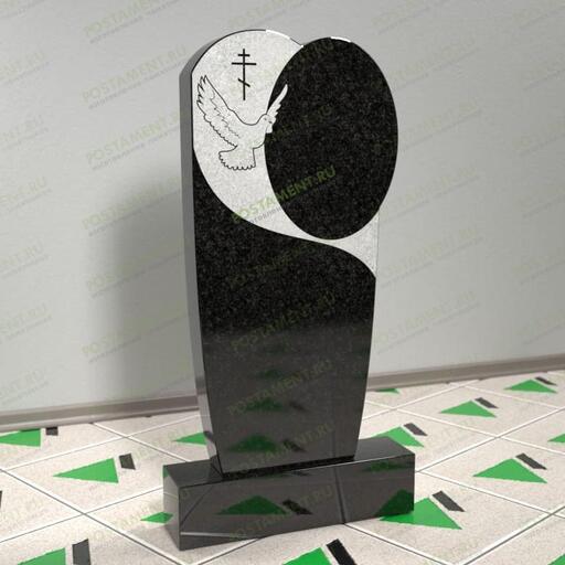 Памятник на могилу голубем 11108