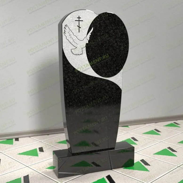 Памятник на могилу голубем 11108