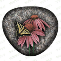 Бабочка из керамики на памятник 91973