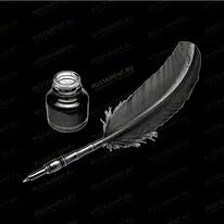 Чернильница и перо 91604