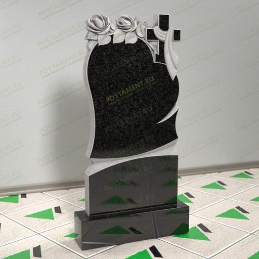 Памятник с сердцем на могилу 12681