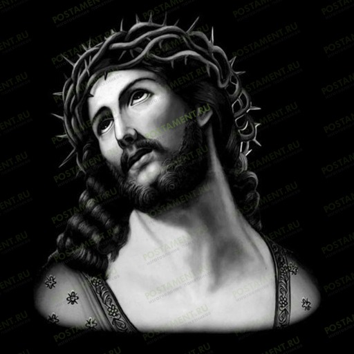 Икона "Иисус Христос в терновом венце" на памятник 98013