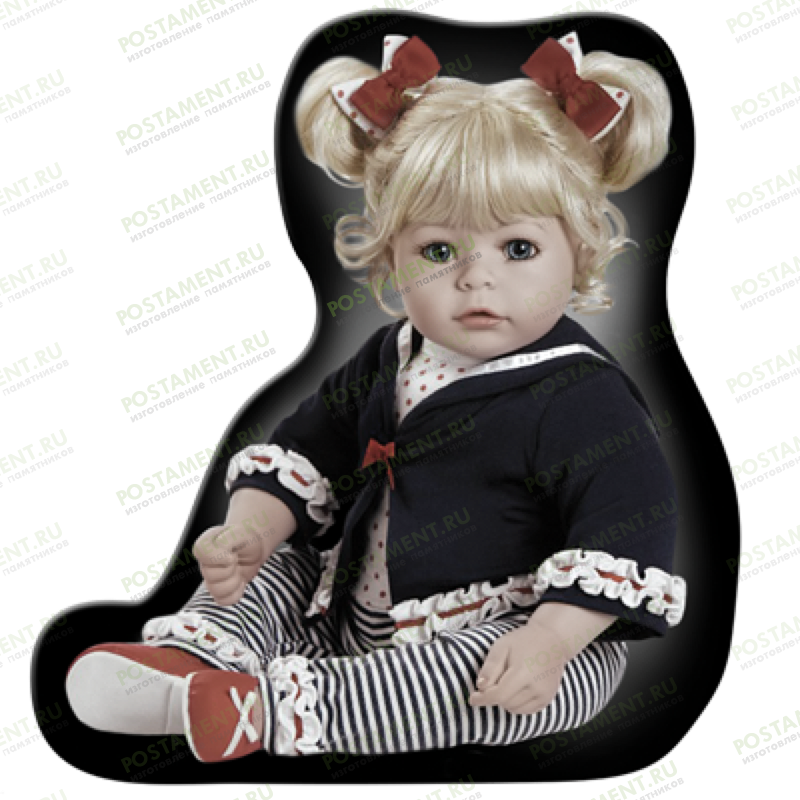 Кукла из керамики на памятник 91968