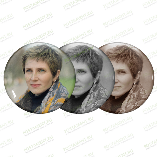 Керамика на памятник круглая 91861