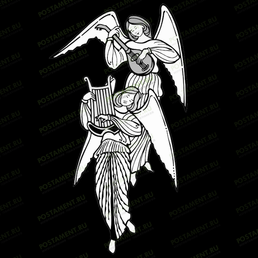 ангелы на памятнике изображение