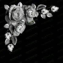 Виньетка с розами 96042
