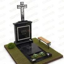 Мемориальный комплекс с крестом № 18836