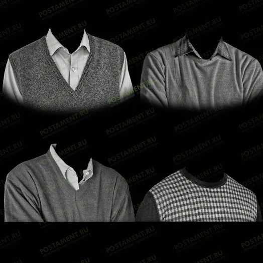 Одежда для мужчины на памятник