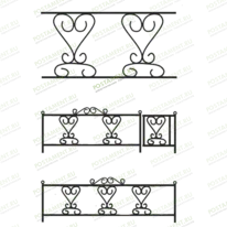 Ограда сварная 30001