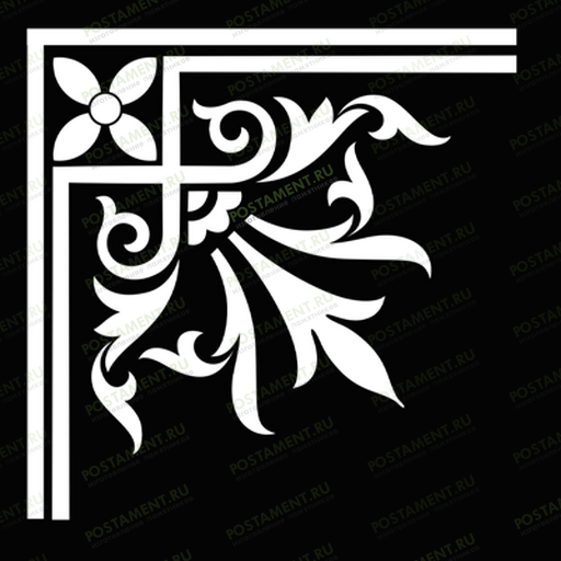 Виньетка - классическое оформление памятник 96024