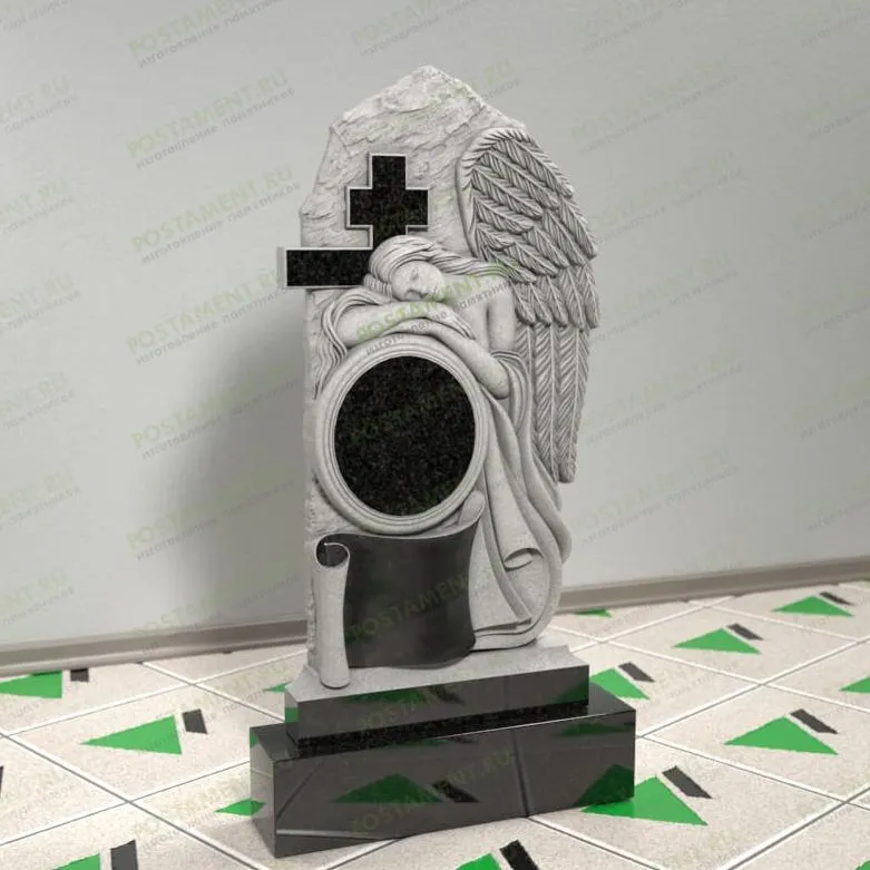 Памятник с ангелом 14345