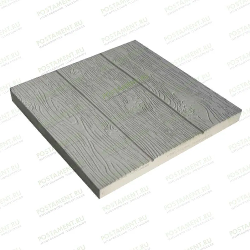 Тротуарная плитка 3 доски на могилу 60016