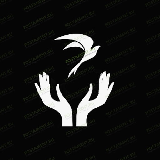 Рисунок ласточки на памятник 91128