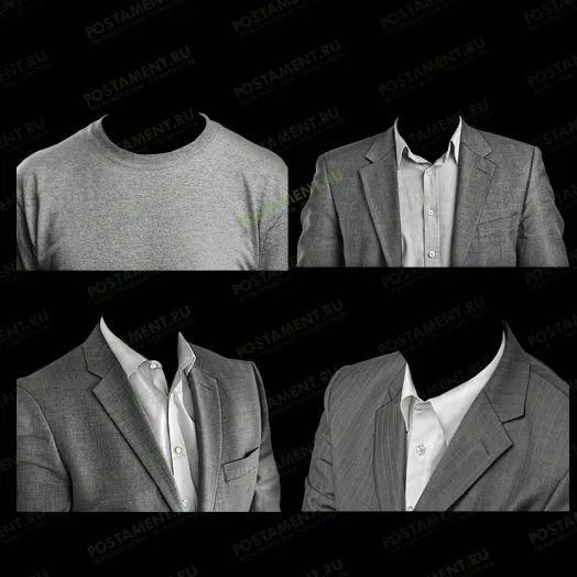 Костюм на памятник из гранита