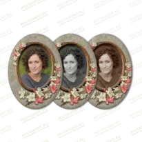 Керамика овальная на памятник 91820