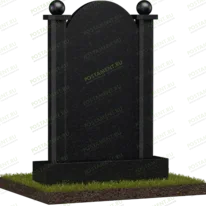 Памятник с колоннами и шарами № 18605