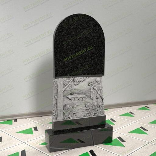 Памятник с танком военному 13114