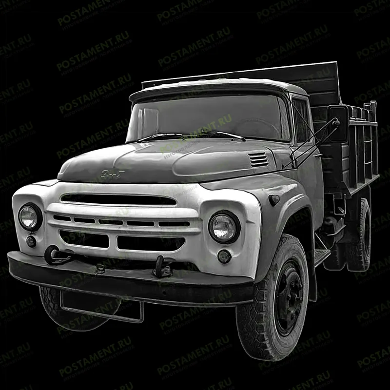 Автомобиль ЗИЛ на памятник для гравировки