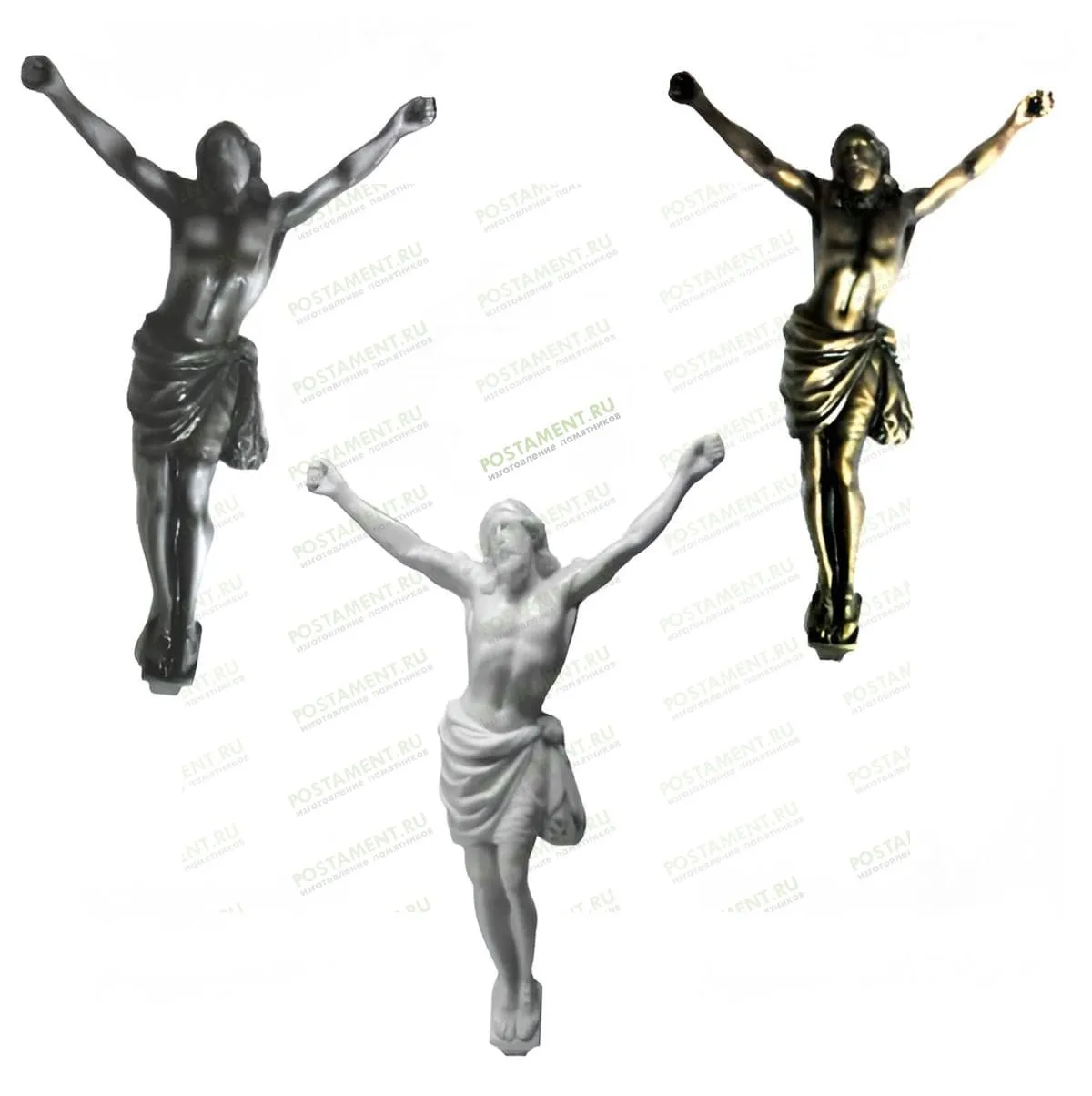 накладка распятие на памятник из акрила 82205