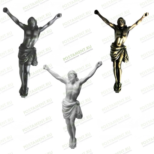 накладка распятие на памятник из акрила 82205