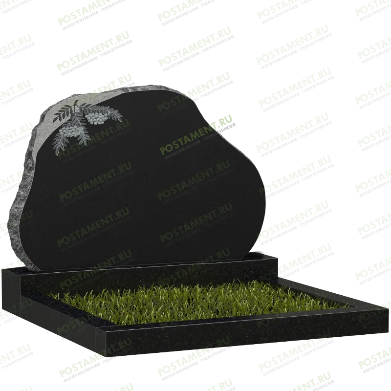 Памятник с рябиной на могилу