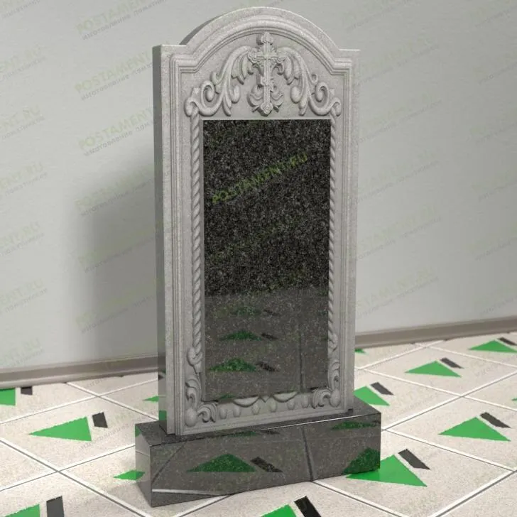 Памятник резной с крестом 13408