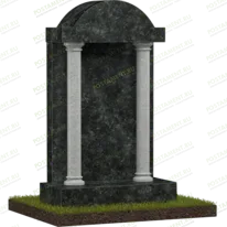 Памятник с двумя колоннами на могилу № 18626