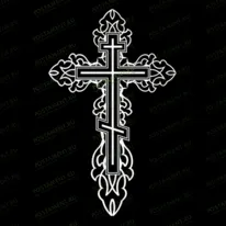 Крест с орнаментом 93014