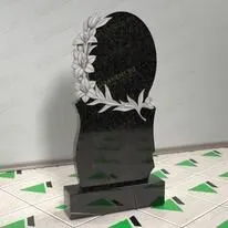 Памятник с лилиями № 12654