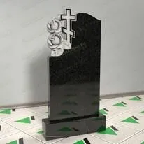 Памятник с розочками № 12544