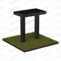 Столик из гранита 51012 для оформления могилы