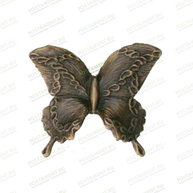 Бабочка из бронзы на памятник 82018